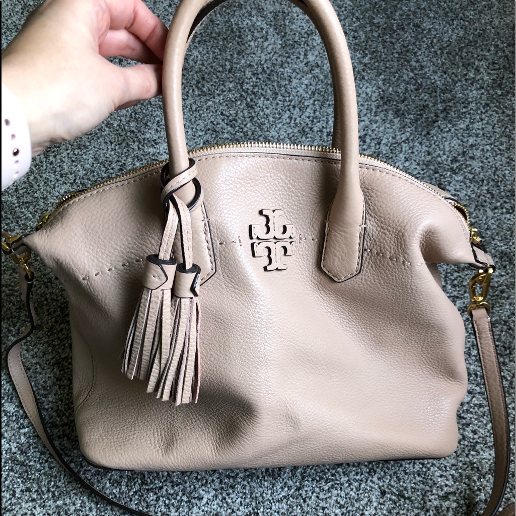 Tory Burch Top Zip Satchel